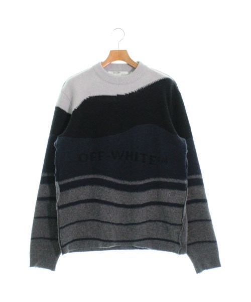 OFF-WHITE ニット・セーター メンズ オフホワイト 古着 traversebayim.com