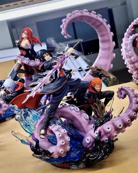NARUTO ナルト うちはサスケ 暁 鷹 ガレージキット フィギュア GK NARUTO ナルト うちはサスケ 暁 鷹 ガレージキット フィギュア GK