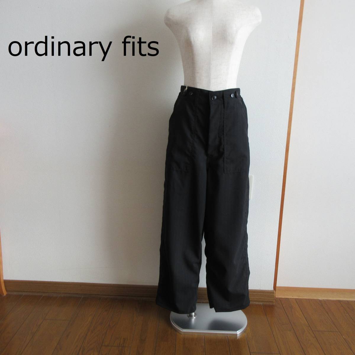 ordinary fits★オーディナリーフィッツ　ウールストライプ　ジェームスパンツ　OF-P088