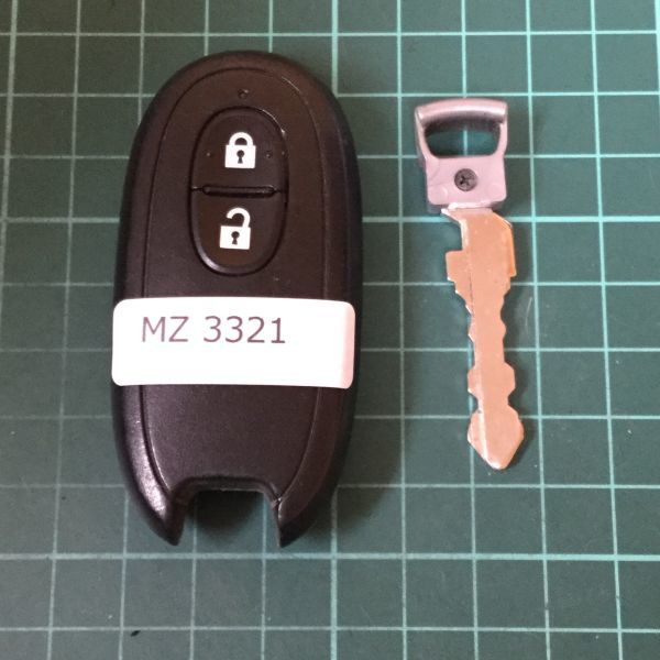 MZ 3321 Mazda Suzuki Genuine 007yuul0212 Smart Key без ключа без кнопки поддона Wagon R Lapin Az Wagon Flare и т. Д. Nissan