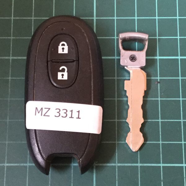 MZ 3311 Mazda Suzuki Genuine 007yuul0212 Smart Key без ключа без кнопки поддона Wagon R Lapin AZ Wagon Flare и т. Д. Nissan