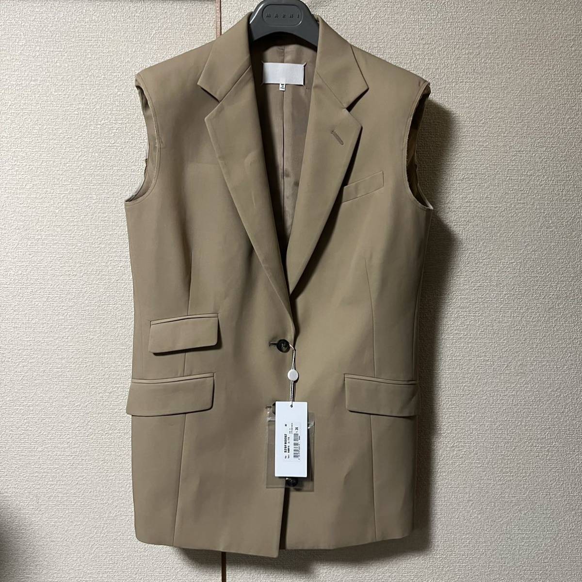 新品 MAISON MARGIELA メゾンマルジェラ ジャケット カットオフ ベスト