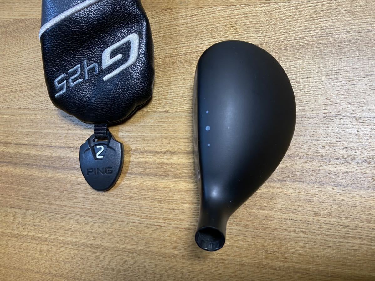 値下げ 良品・U2 PING ピン G425 ハイブリッド U2 17℃ ヘッドのみ ...