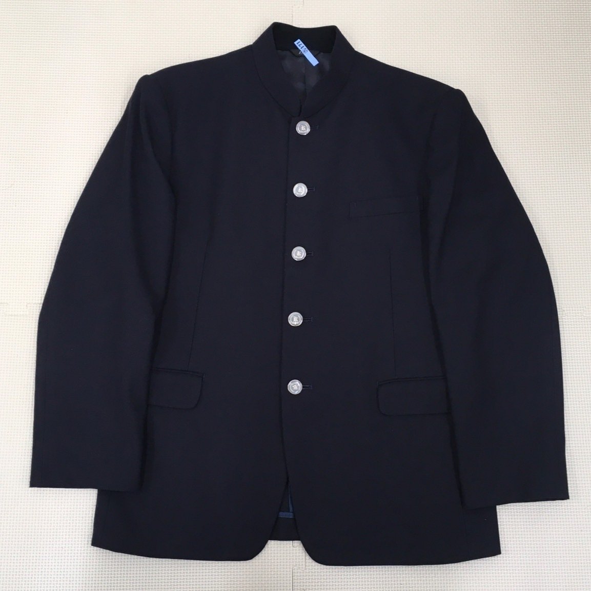 値引 烏山高校(旧制服) AT254-3(中古)栃木県 男子学生服 / 上下5点セット 学生服