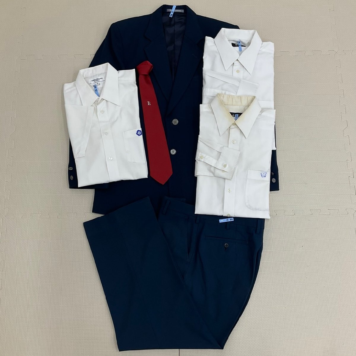 UT221-1 (中古) 栃木県 宇都宮北高校 男子学生服 6点セット /旧 UT221-1 (中古) 栃木県 宇都宮北高校 男子学生服 6点セット /旧