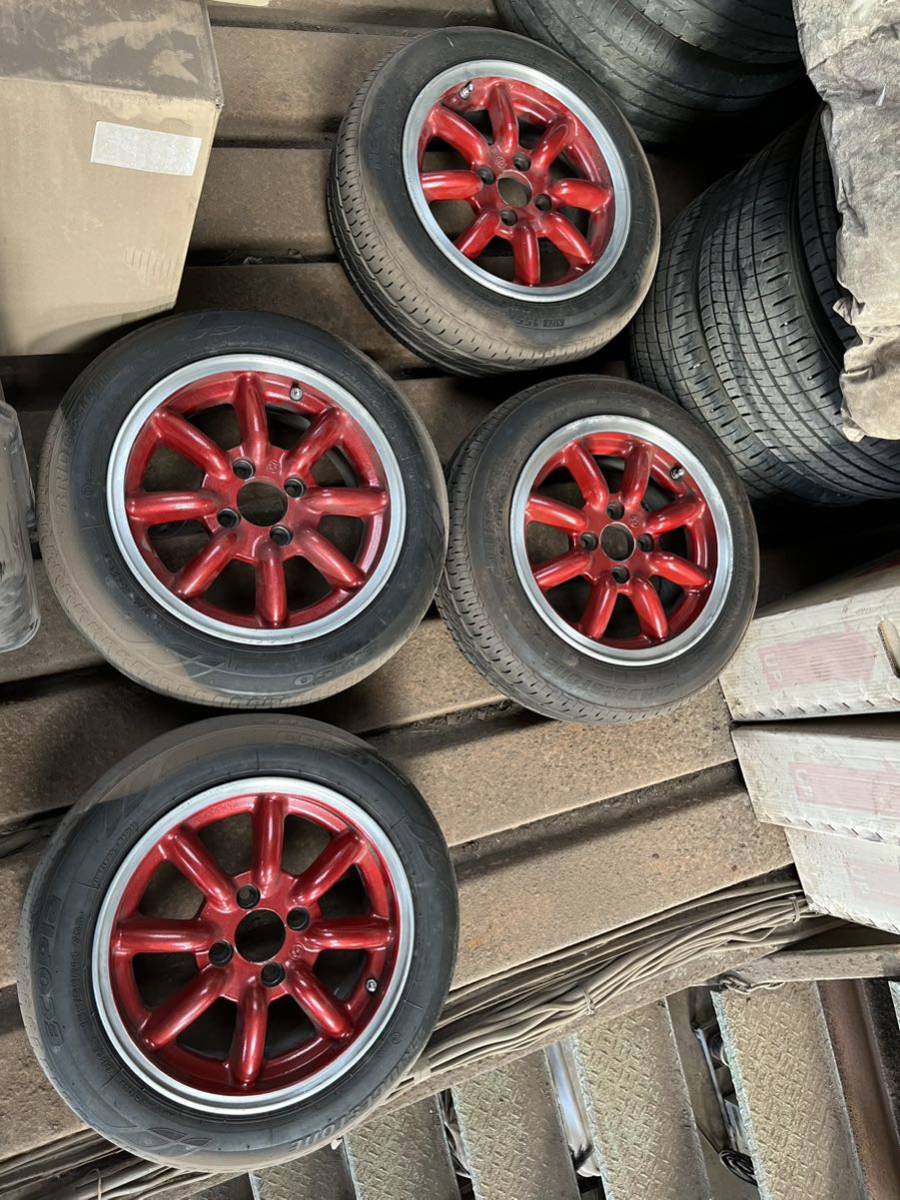 Yahoo!オークション - ワタナベ RS8 PCD100 4穴 8スポーク 旧車 Yahoo!オークション - ワタナベ RS8 PCD100 4穴 8スポーク 旧車