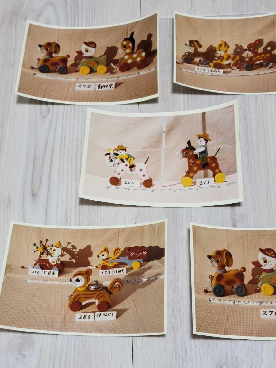 昭和レトロ　１９６０年頃の輸出用日本製木製玩具の写真_画像2