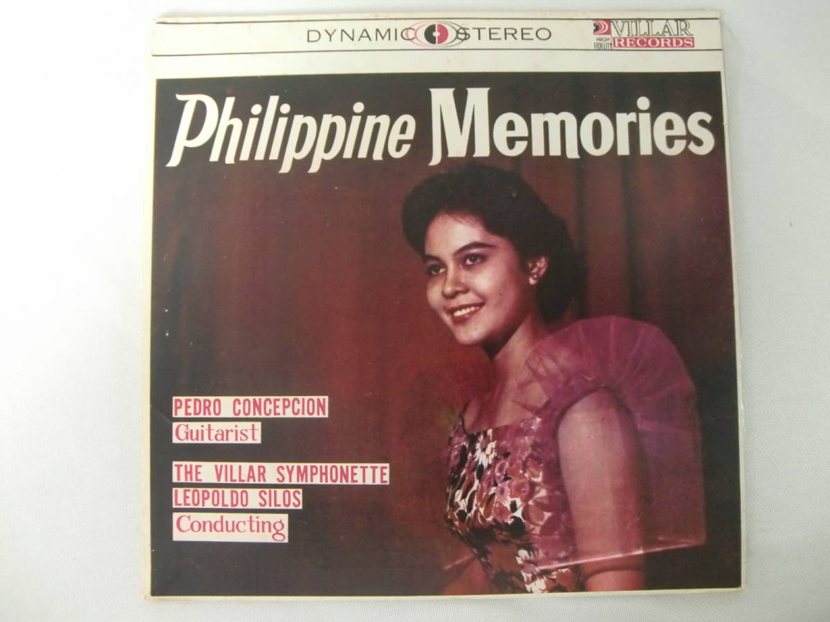 【 フィリピン Philippines 】PEDRO CONCEPTION ペドロ・コンセプション THE VILLAR SYMPHONETTE LEOPOLDO SILOS / Philippine Memories_画像1