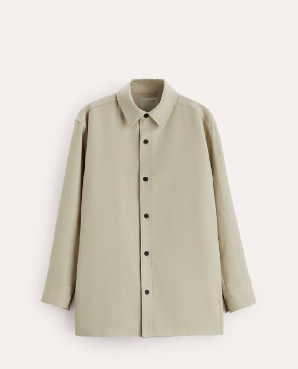 新品 STUDIO NICHOLSON ザラ ZARA ツイルシャツジャケット S-M 新品 STUDIO NICHOLSON ザラ ZARA ツイルシャツジャケット S-M