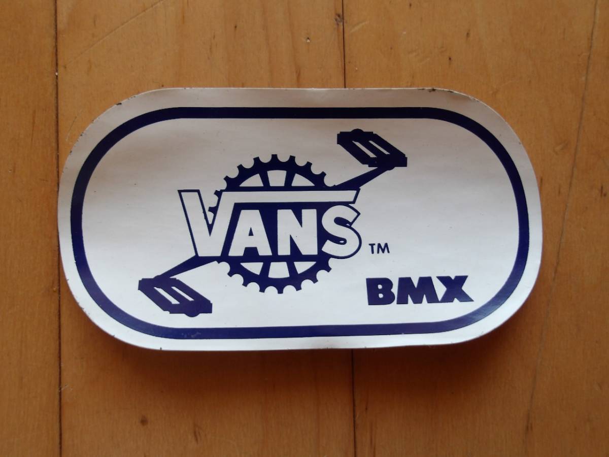 即決 80'S VINTAGE OLD VANS ビンテージ バンズ ステッカー 5の画像1