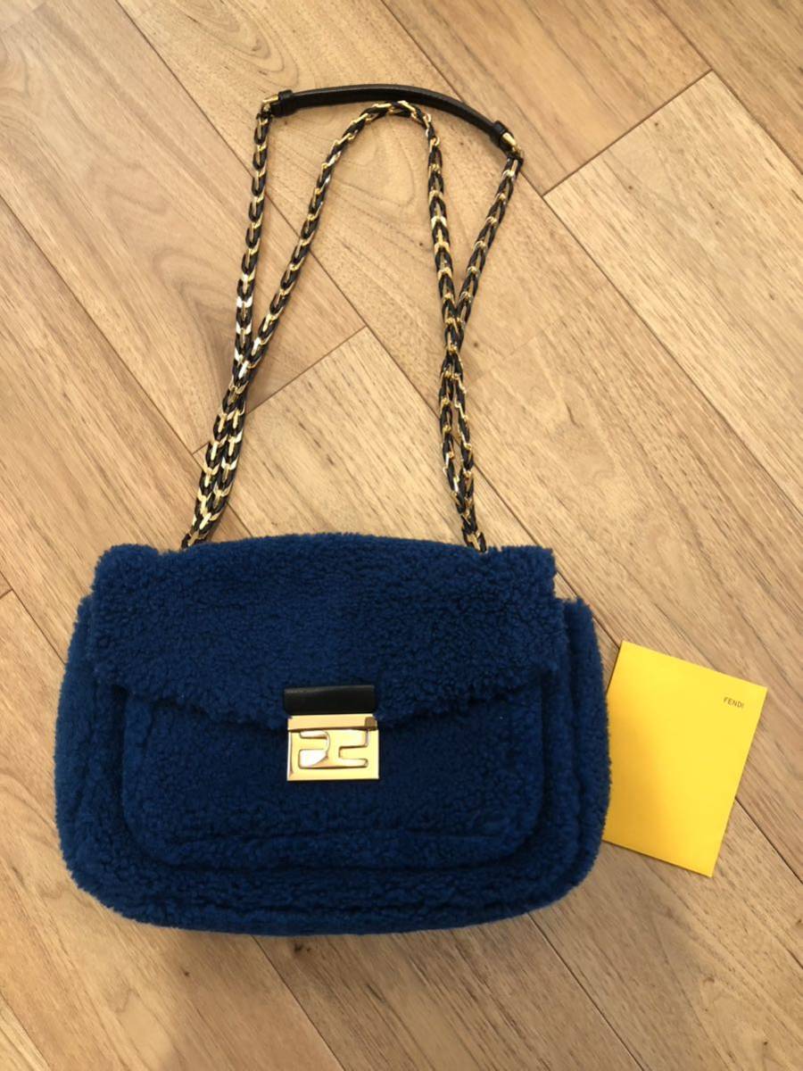 オンライン限定商品】 フェンディ FENDI ムートン2wayショルダーバッグ ...
