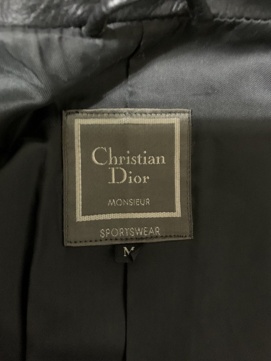 Christian Dior Monsieur ヴィンテージ 牛革 レザーコート-