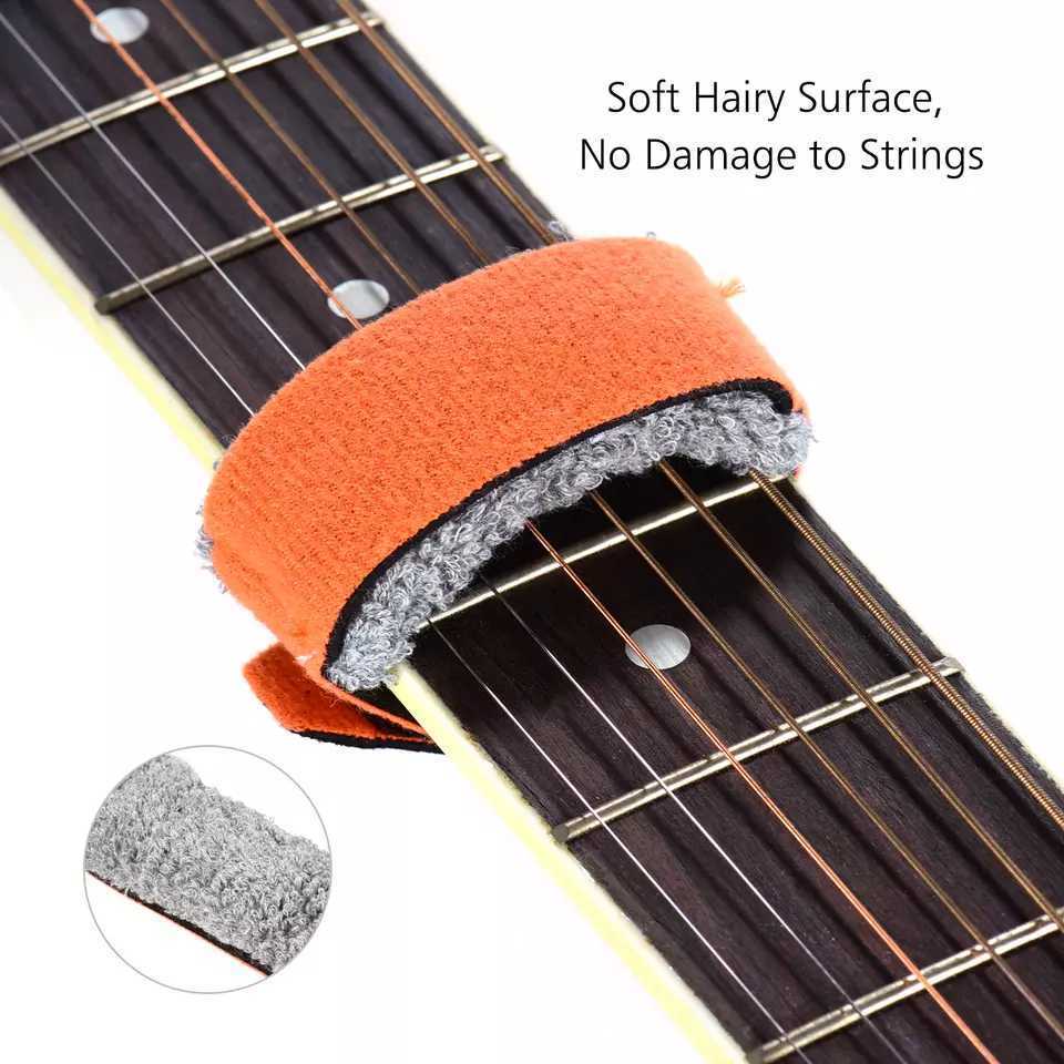 【2個】アコースティックギター エレキギター用フレットラップス オレンジ