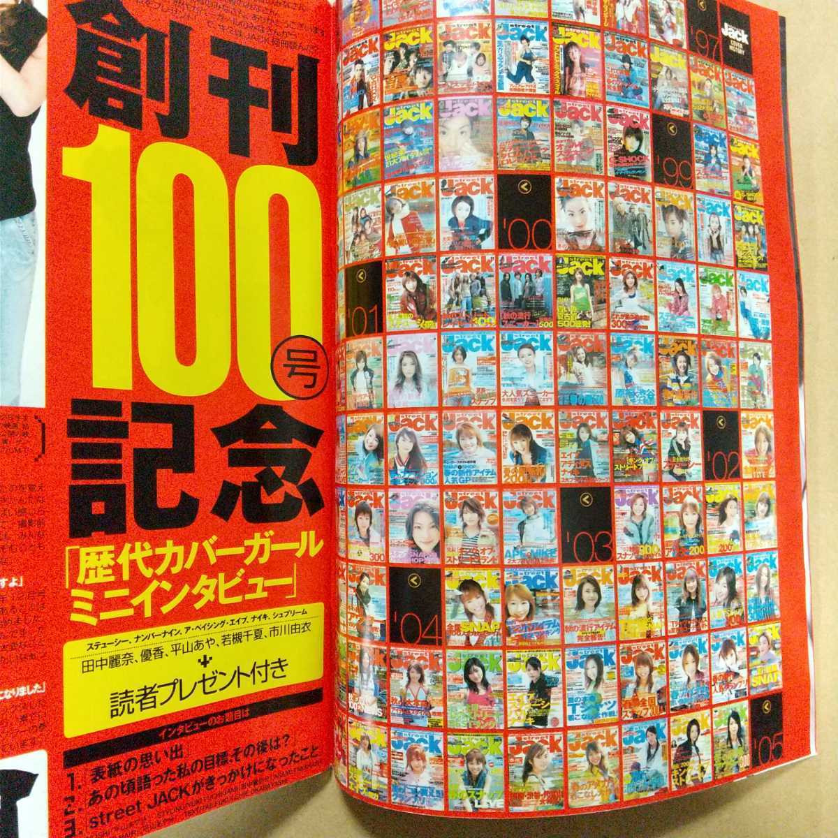 ストリートジャック street Jack 2005年9月 創刊100号 安田美沙子 市川由衣 良い状態_画像7