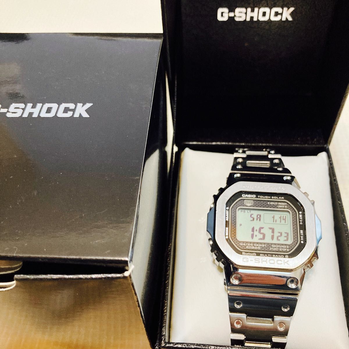 G-SHOCK GMW-B5000D-1JF フルメタル 電波ソーラー GMW-B5000TFG-9JR