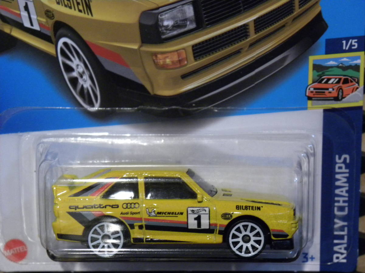 送料　220円〜即決☆☆'84 AUDI SPORT QUATTRO HW RALLY CHAMPS アウディ　スポーツ　クアトロ　ラリー_画像2