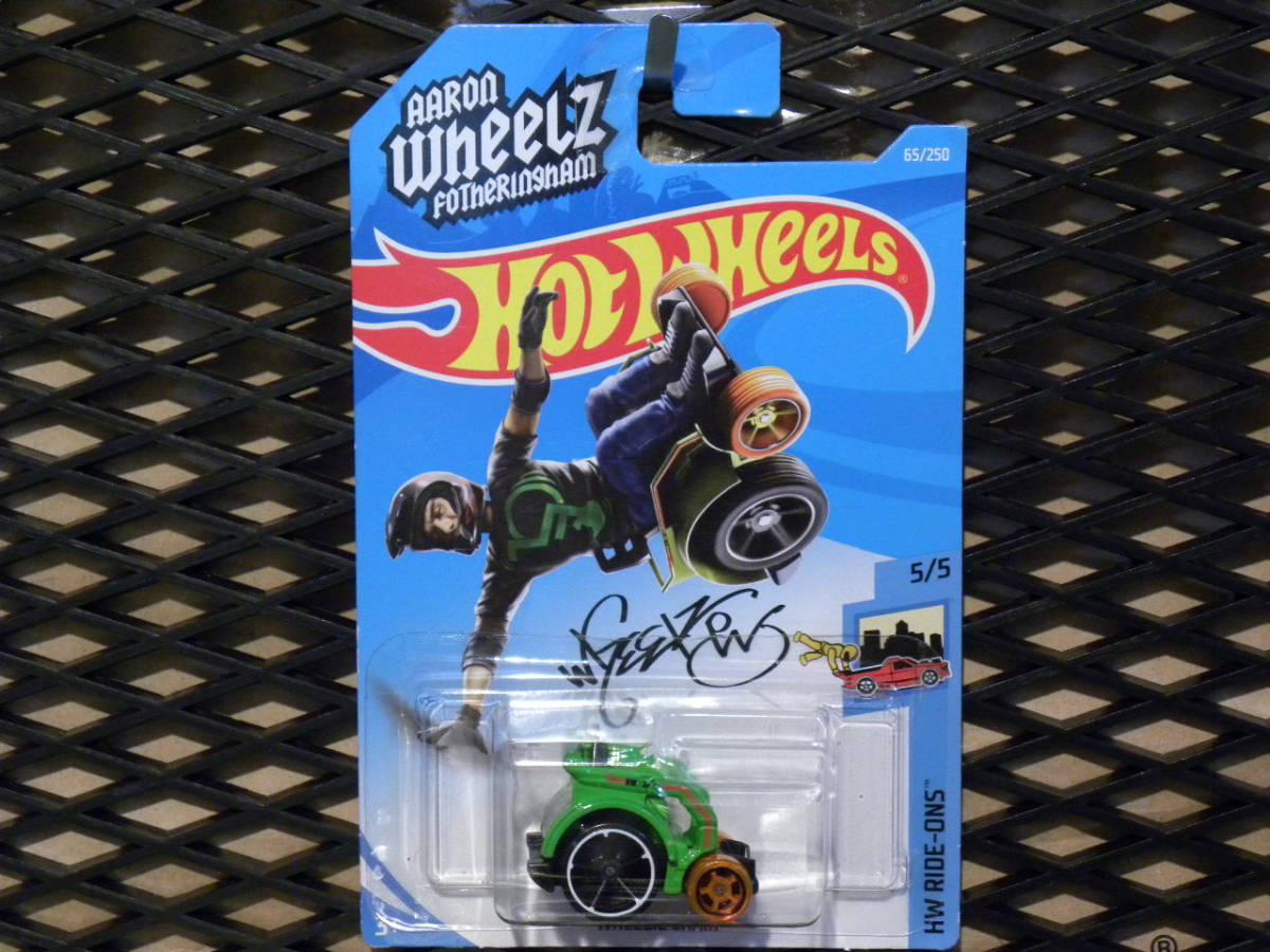 送料　220円〜即決☆☆WHEELIE CHAIR AARON WHEELZ HW RIDE-ONE アーロン フォザリンガム エクストリーム_画像1