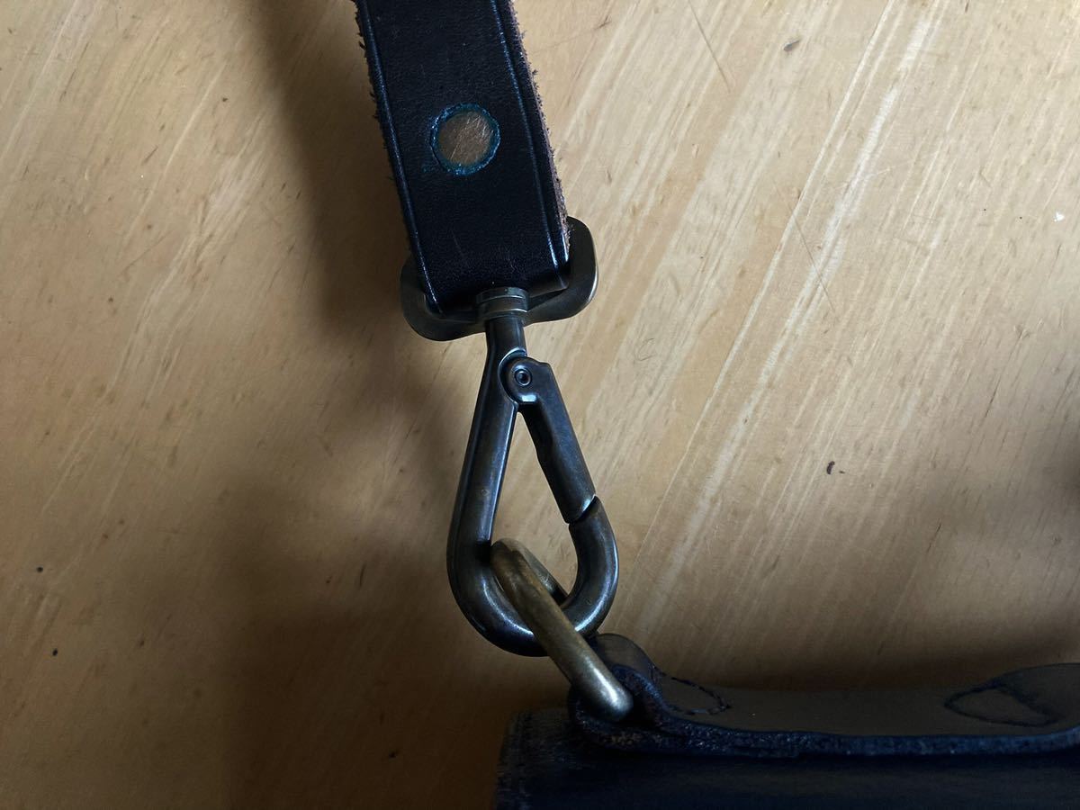 最大54%オフ! RRL Corbin Leather Messenger Bag OS econet.bi