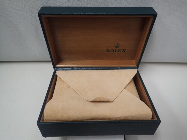 ◆即決◆時計ケース◆ロレックス ROLEX★68.00.08 外箱・純正BOX グリーン★USED 美品★全文を必ずお読みください◆①の画像1