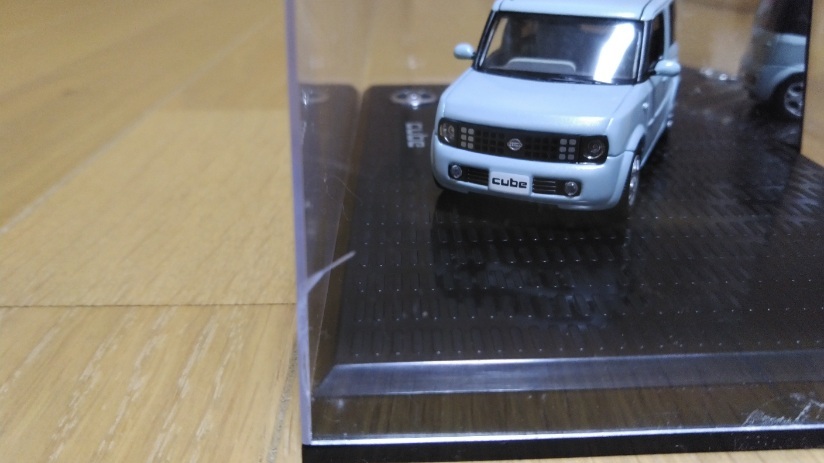 即決　京商　カラーサンプル　日産　純正　ディーラー特注　CUBE　キューブ　Z11　1/43　完売　絶版　レア