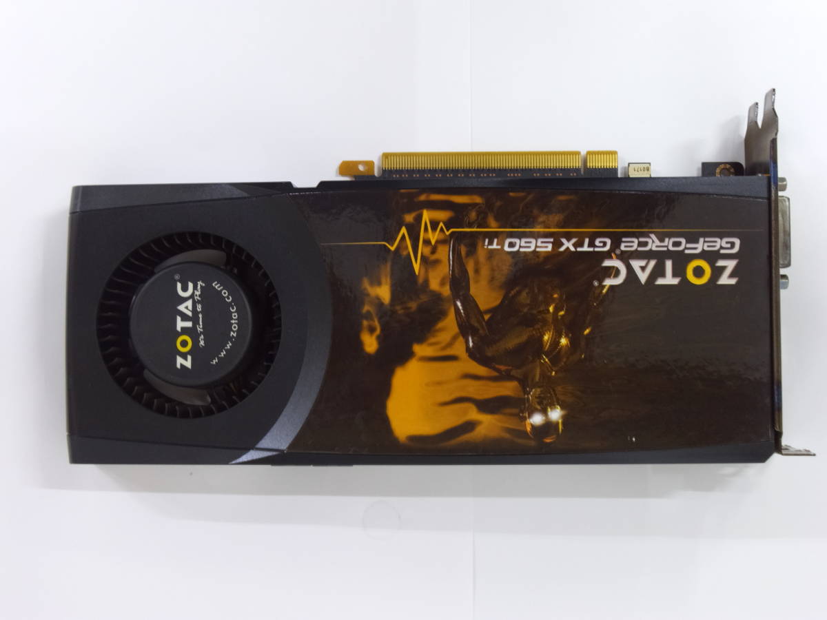 数量限定セール グラフィックボード ZOTAC GTX560 Ti 1GB 256BIT DDR5