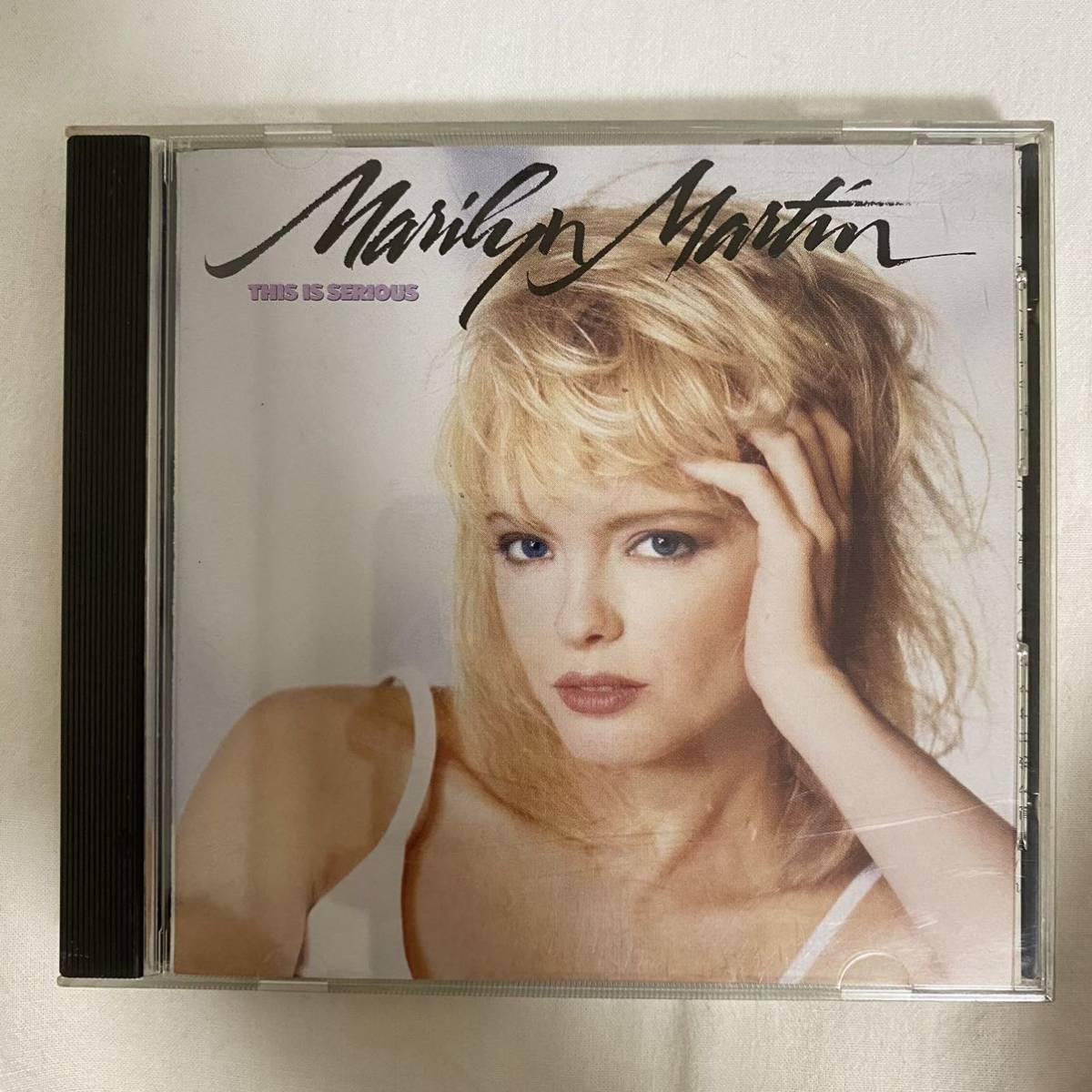 CD ★ 中古 『 This Is Serious 』中古 Marilyn Martin_画像1