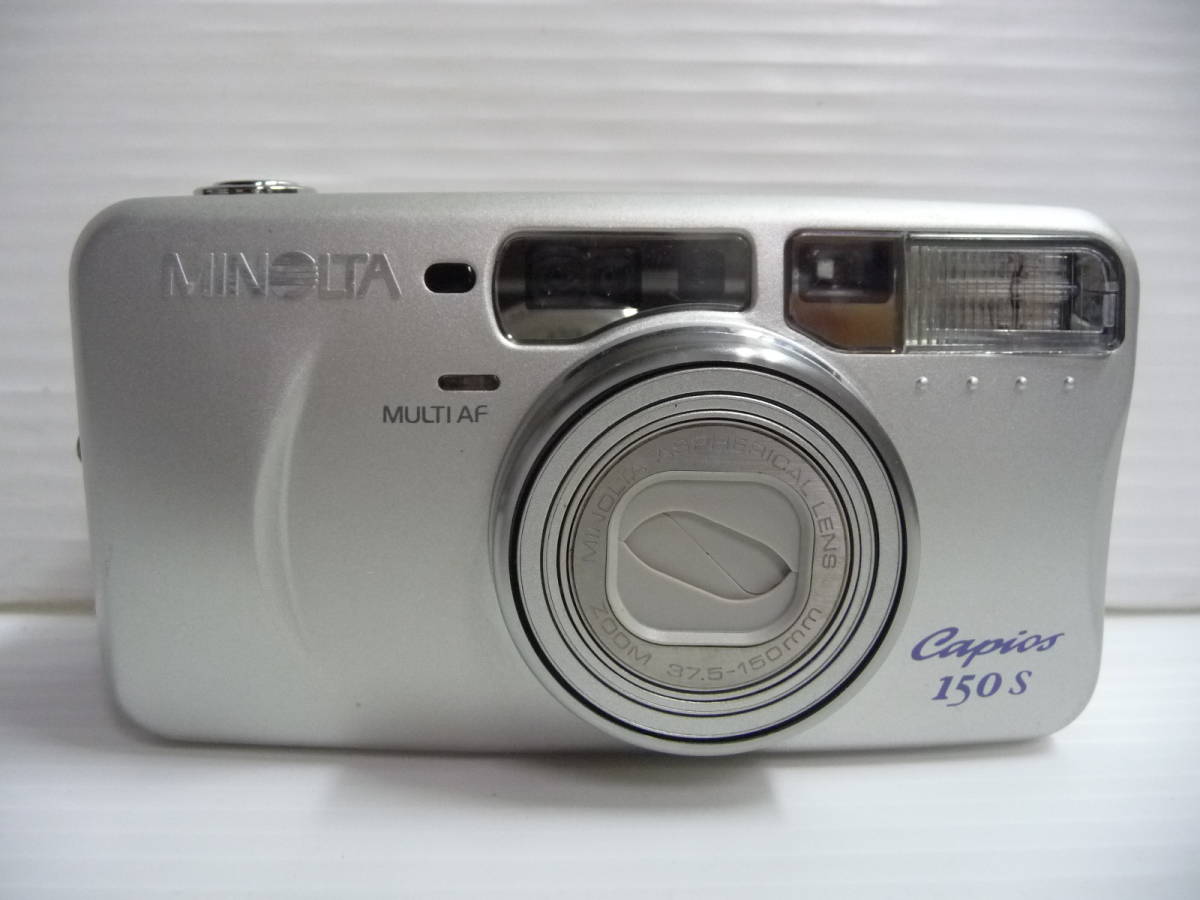 ■MINOLTA ミノルタ Capios 150S フィルムカメラ 電池式 CR123A■_画像1