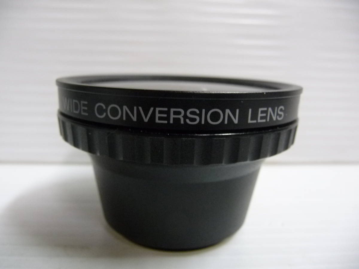 ■美品 SONY ソニー WIDE CONVERSION LENS ×0.6 VCL-0637H ケース付き■_画像4