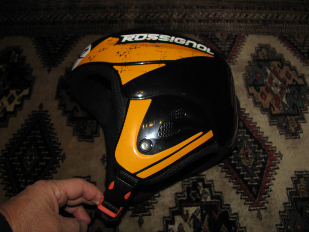 ロシニョール/ROSSIGNOL スキーヘルメット　サイズS(56㎝）　中古_画像2