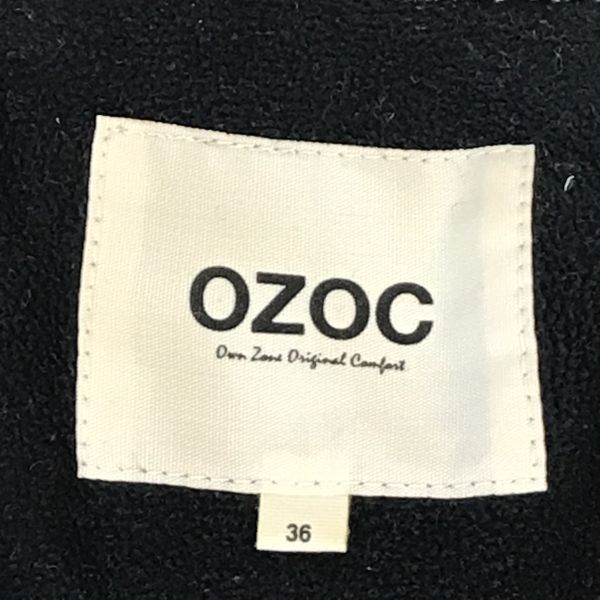 OZOC/ Ozoc *70%/ пуховик / жакет [36/woman size-S/gray]f-ti-/ твид /Coats/Jackets/Jumpers*BH151