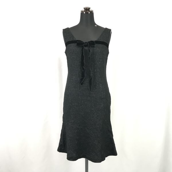 ペイトンプレイス/peyton place★ノースリーブワンピース/ドレス【9/women’s size -M/黒/black】Tops/Dress◆BH210_画像1