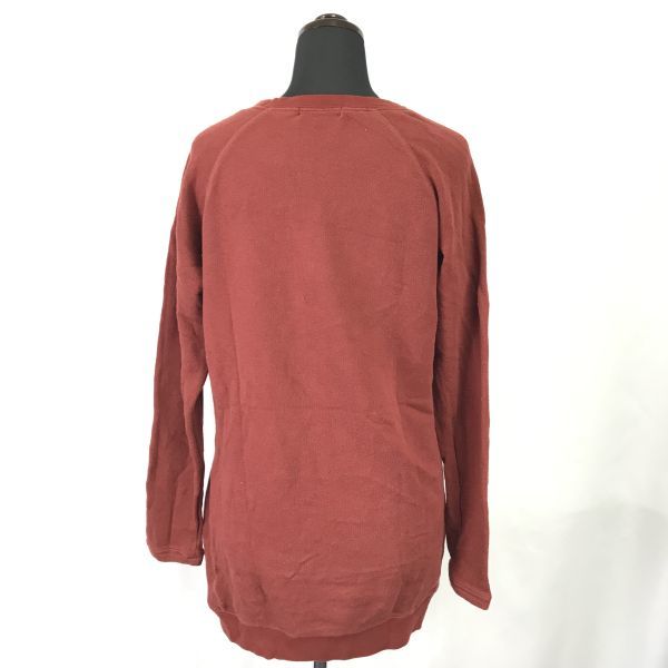 BEAMS HEART★長袖/スウェットワンピース【women’s size -1/赤茶/reddish brown】◆BH199の画像2