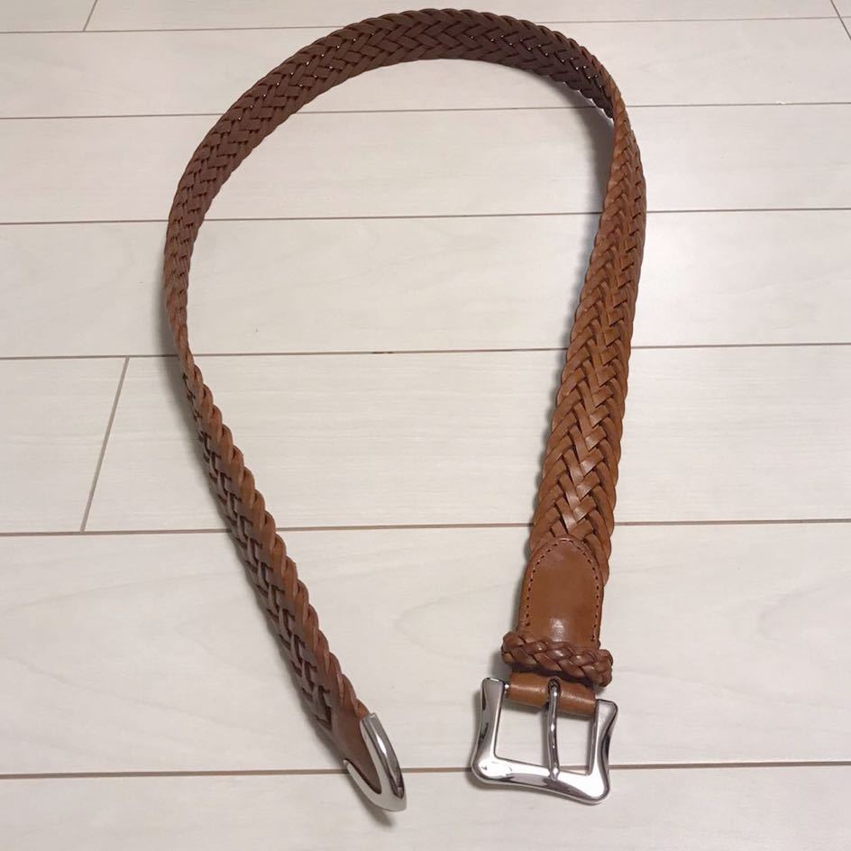 試着のみ ジェイ&エムデヴィッドソン J&M DAVIDSON メッシュベルト