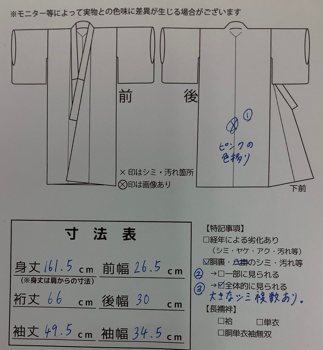 着物cocon 付下げ 作家物 落款印 斉藤三才 /パールトーン加工/正絹