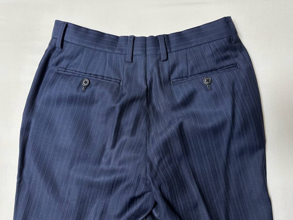 送料無料 【定価15万/シルク混】Paul Smith スリーピース スーツ M