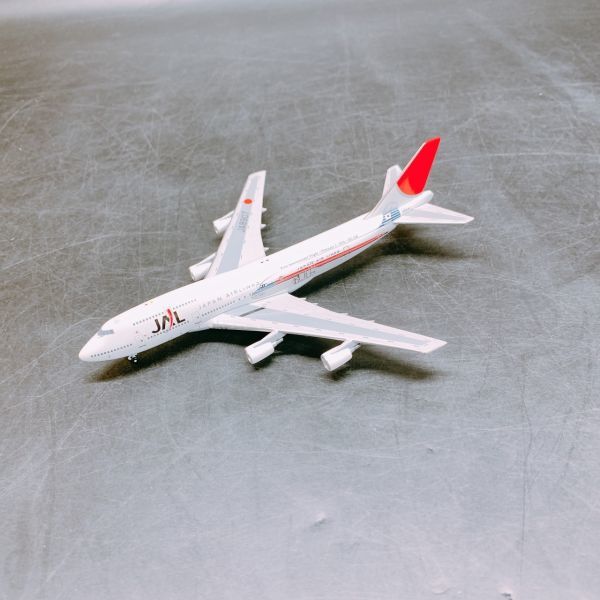 A3-041-60-3.0　400 Your Craftsman 1/400 B747-400D JAL 日本航空 国際線就航50周年 おもちゃ 航空機 インテリア 置物_画像3