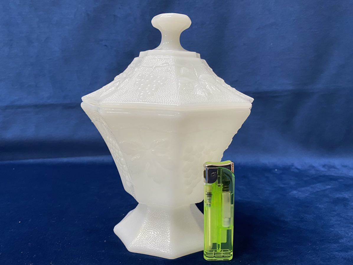 [ Fire King cover attaching vessel -Fire King- ] search - anchor ho  King milk glass antique glass 
