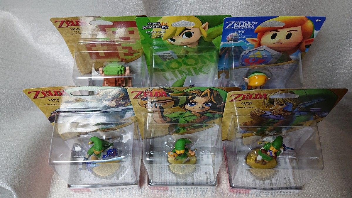 新品未開封 amiibo LINK 6点-