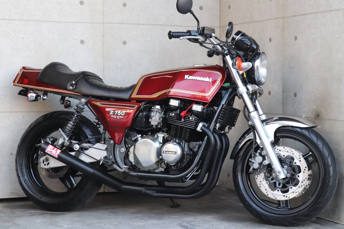 横浜～ Kawasaki ゼファー750 国内 平成11年式 Ｃ5 Z750FX ドレミ外装 美車 好調の画像1