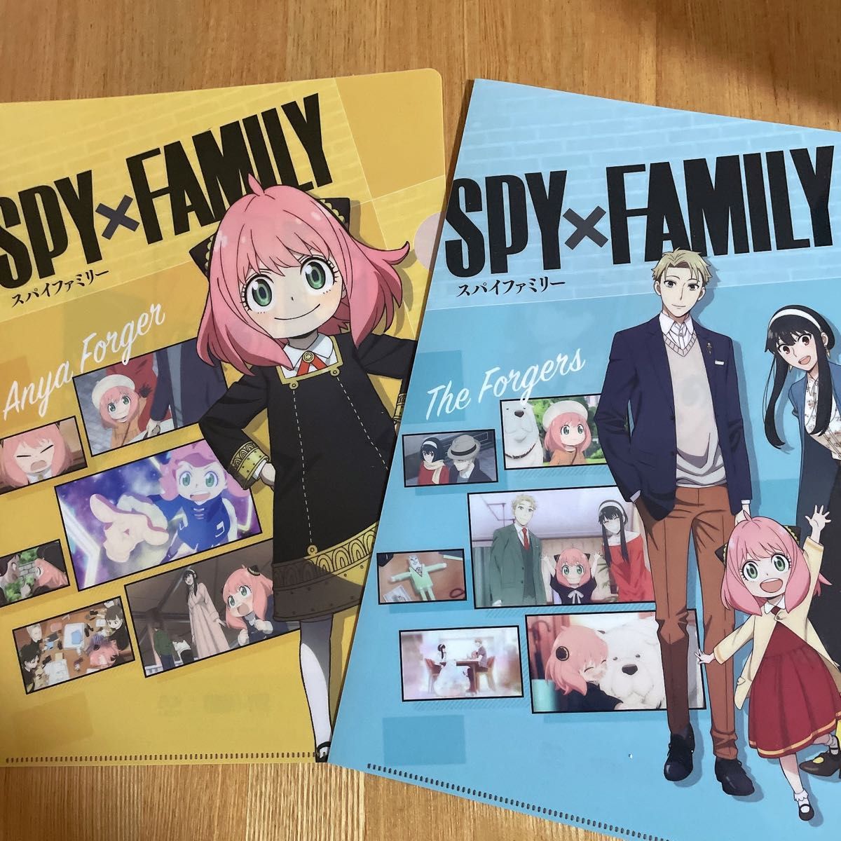 くら寿司×SPY×FAMILY コラボ　クリアファイル　2枚セット