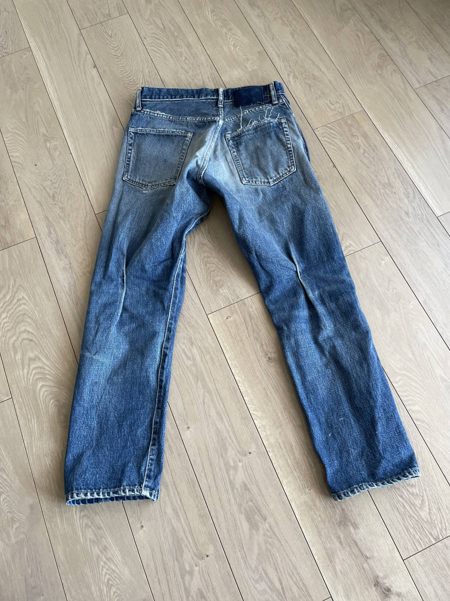 visvim size=1 SS JOURNEYMAN PANTS TACKED CRASH DMGD-27 希少 BANDANA KOFU JOURNEYMAN I.C.T. SIX-FIVEF.I.L INDIGO CAMPING TRALER_画像3