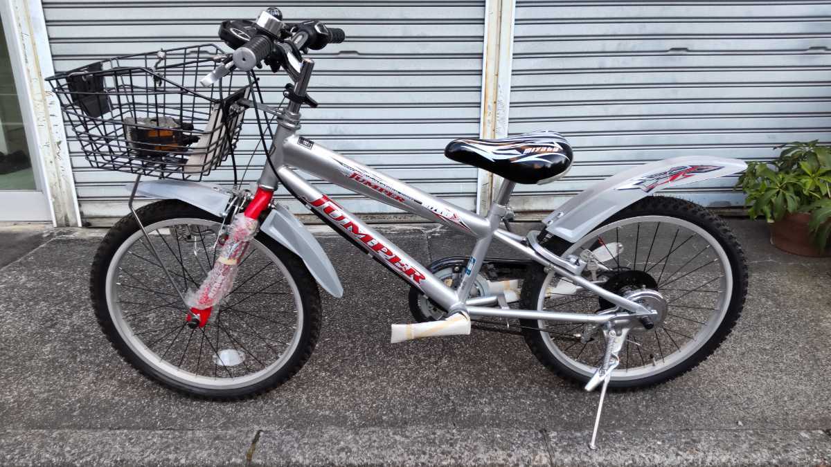 値下げ　未使用車ミヤタ自転車ジャンパージュニア20　６段シフト　20インチ