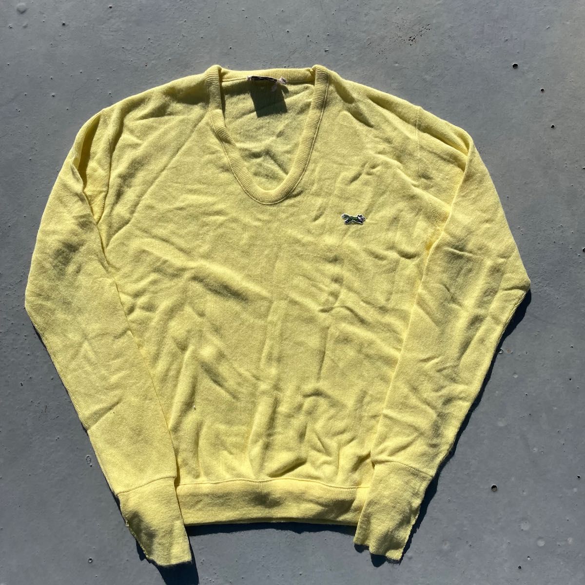 菅田将暉着用】vintage 70s JCPenny Vネックセーター FOX カート 菅田将暉着用】vintage 70s JCPenny Vネックセーター FOX カート