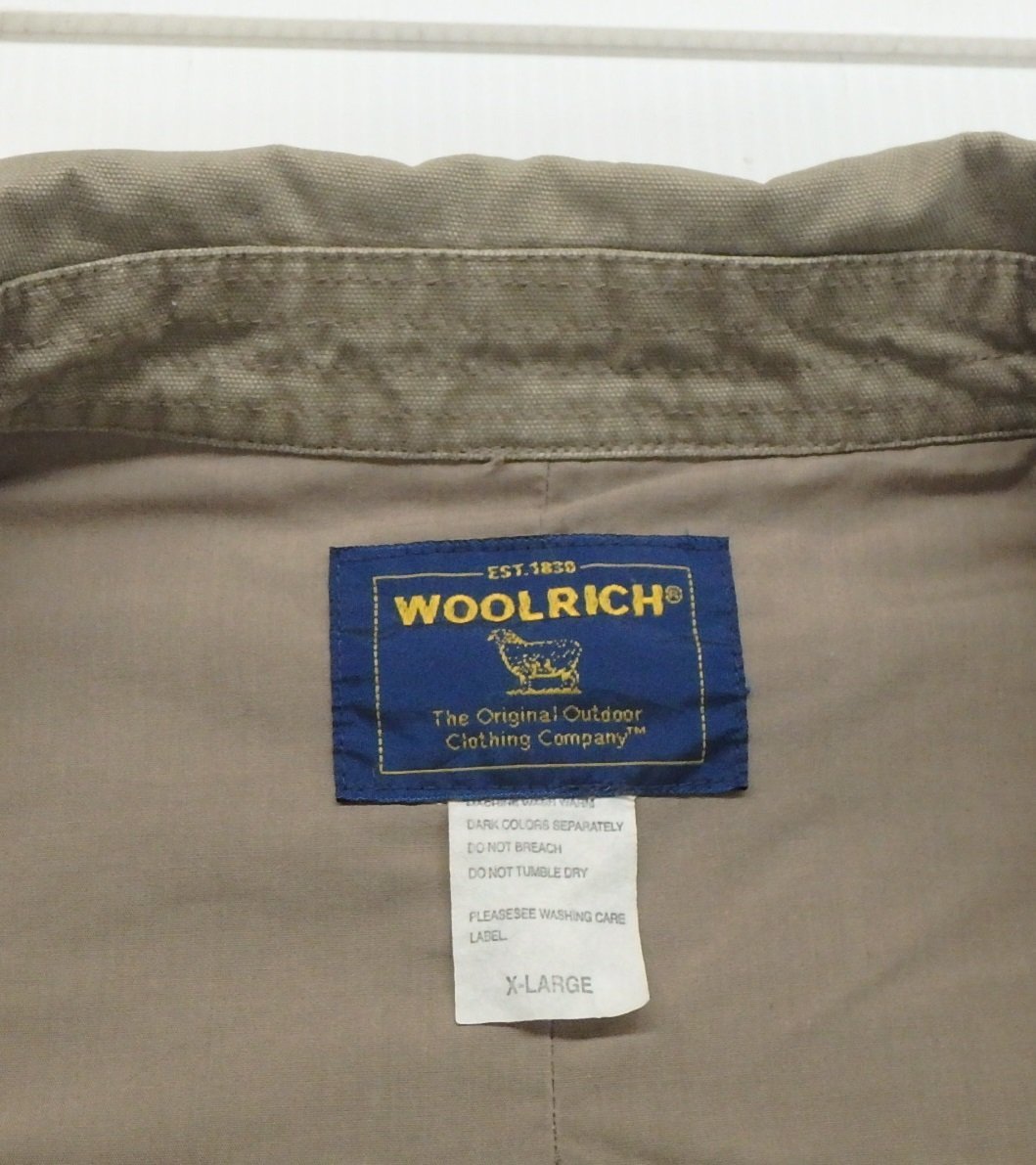 Wool rich ウールリッチ シャツジャケット ベージュ size:XL 囗T巛_画像3