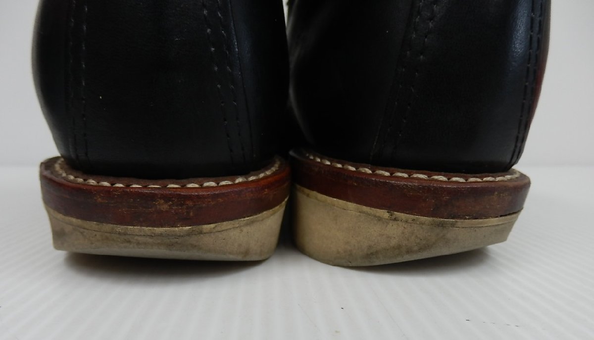 chippewa Chippewa Work boots 91109 black size:9D used heel decrease .T.