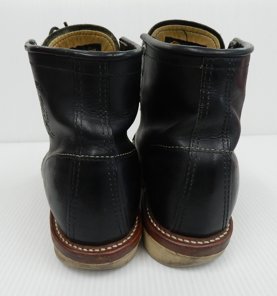 chippewa Chippewa Work boots 91109 black size:9D used heel decrease .T.