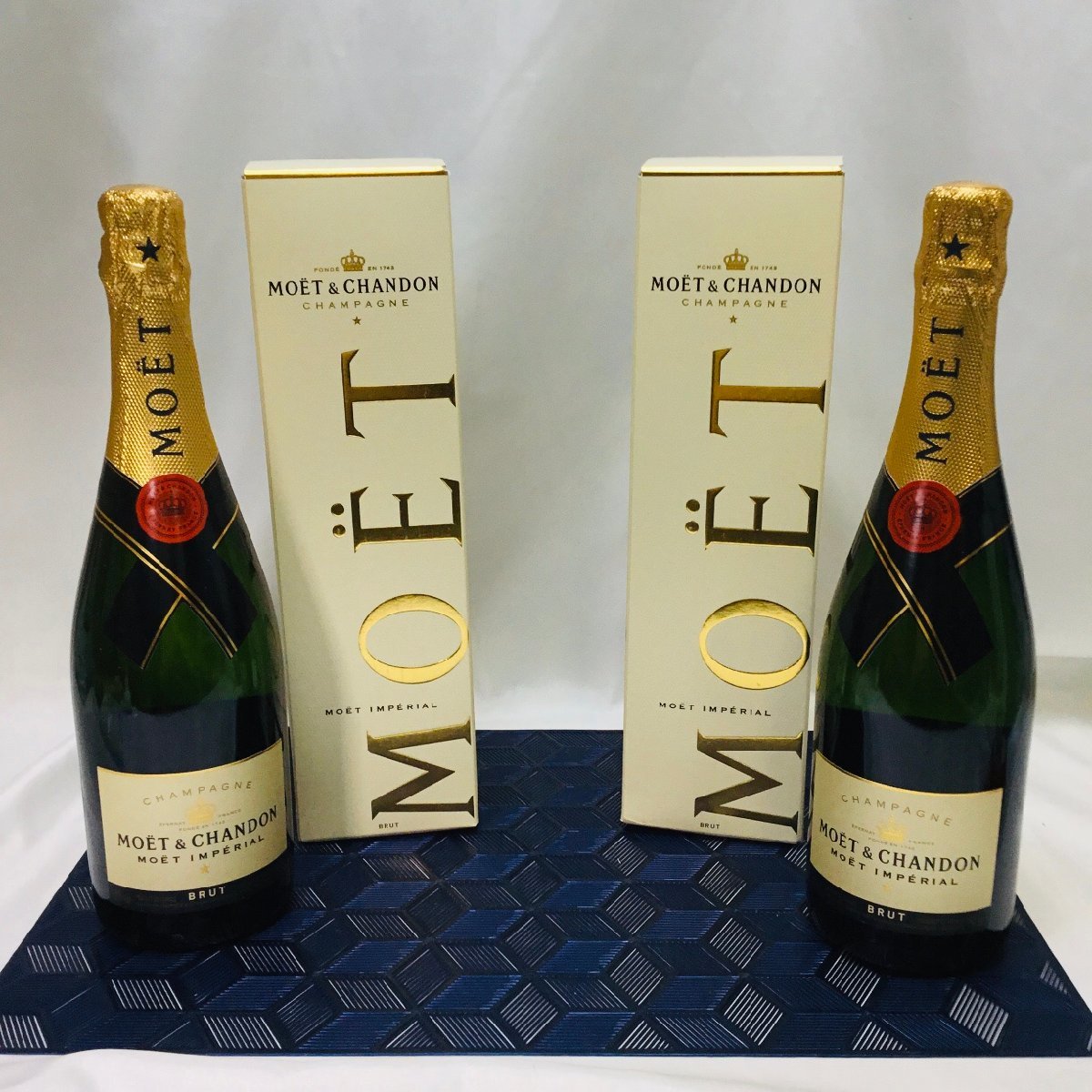 古酒品/未開封/CH 2本 MOET&CHANDON モエ・エ・シャンドン モエ