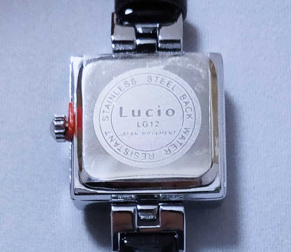【新品 未使用品】Lucio LG12　腕時計　ブラック　送料無料_画像8