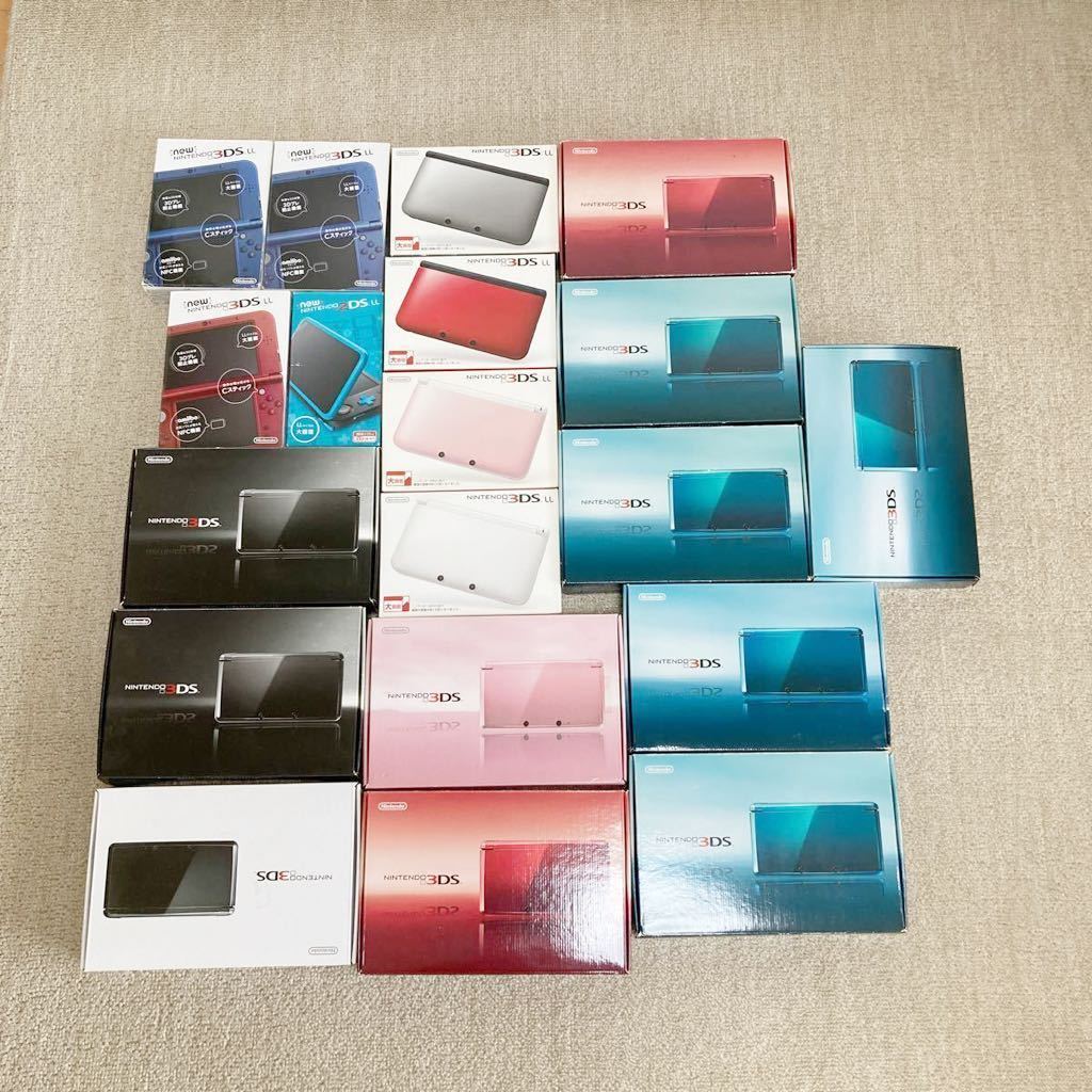 ヤフオク! - 【空箱×19箱】任天堂 Newニンテンドー3DS LL 2...