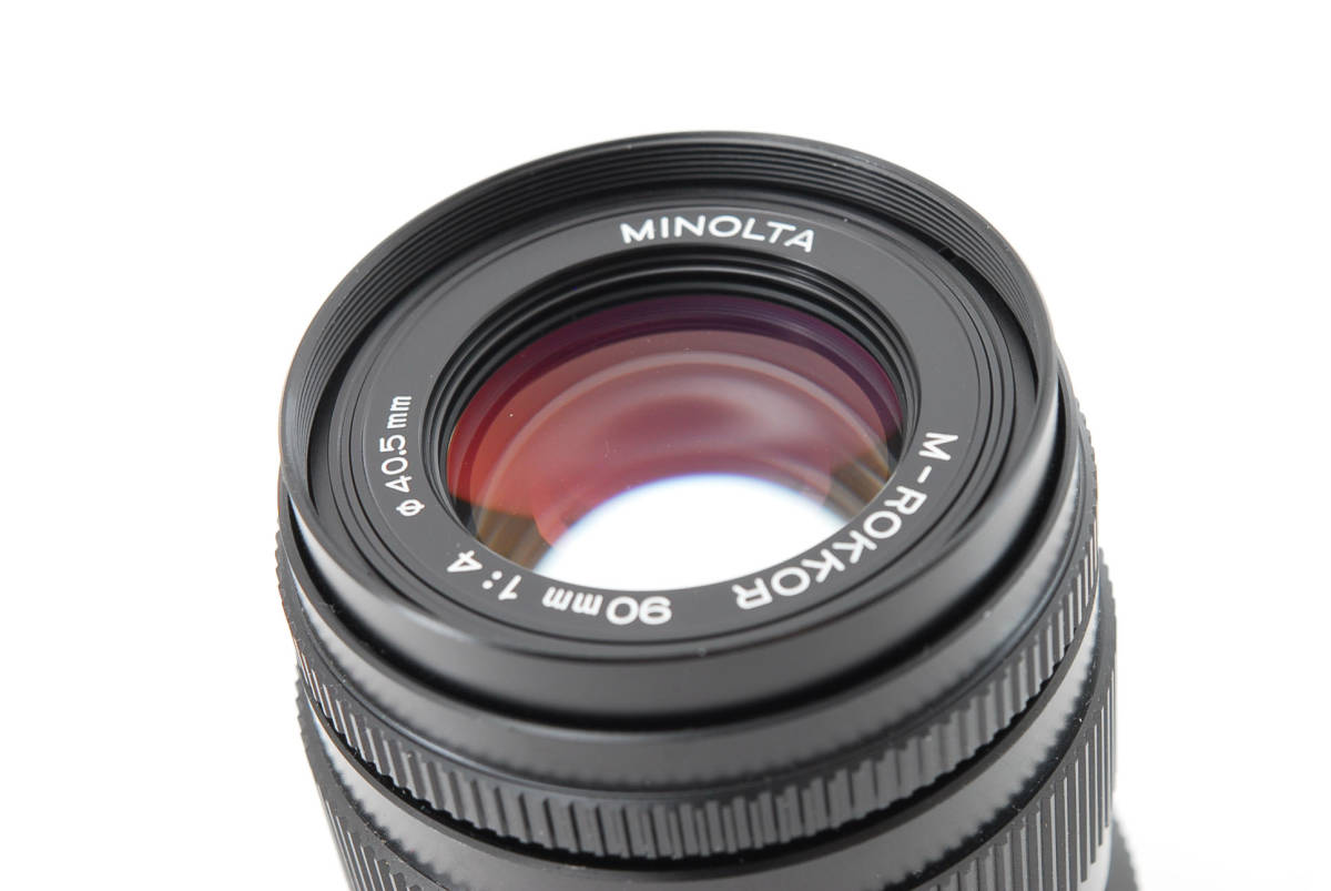 超希少元箱☆極上美品☆MINOLTA ミノルタ M-ROKKOR 90mm F4-
